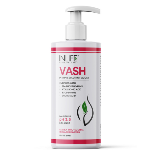 Inlife natural vaginal wash (250ml) for feminine hygiene