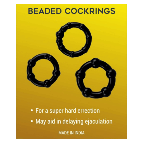 Beaded Cock Rings